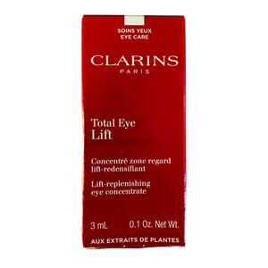 Clarins Total Eye Lift Replenishing Eye Concentrate 0.1 oz / 3mL Travel Mini